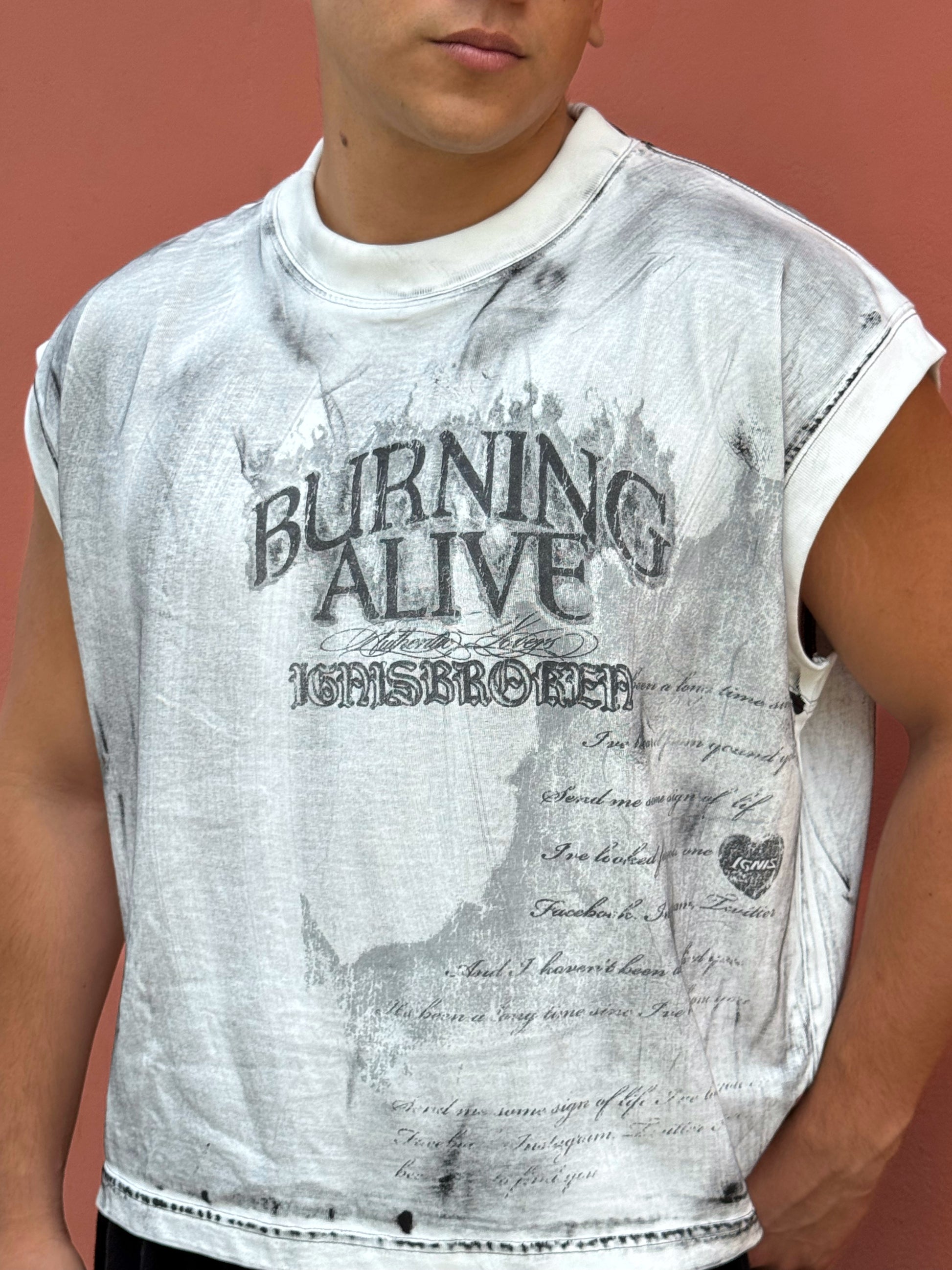 Burning Alive sleeveless