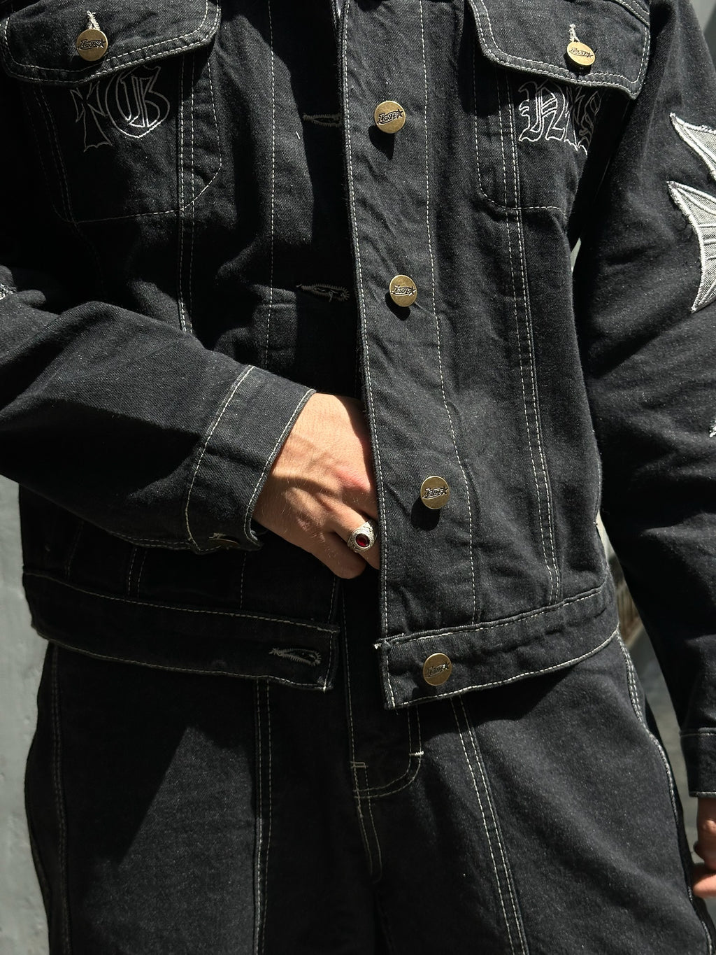 Crossed jacket (Raw)