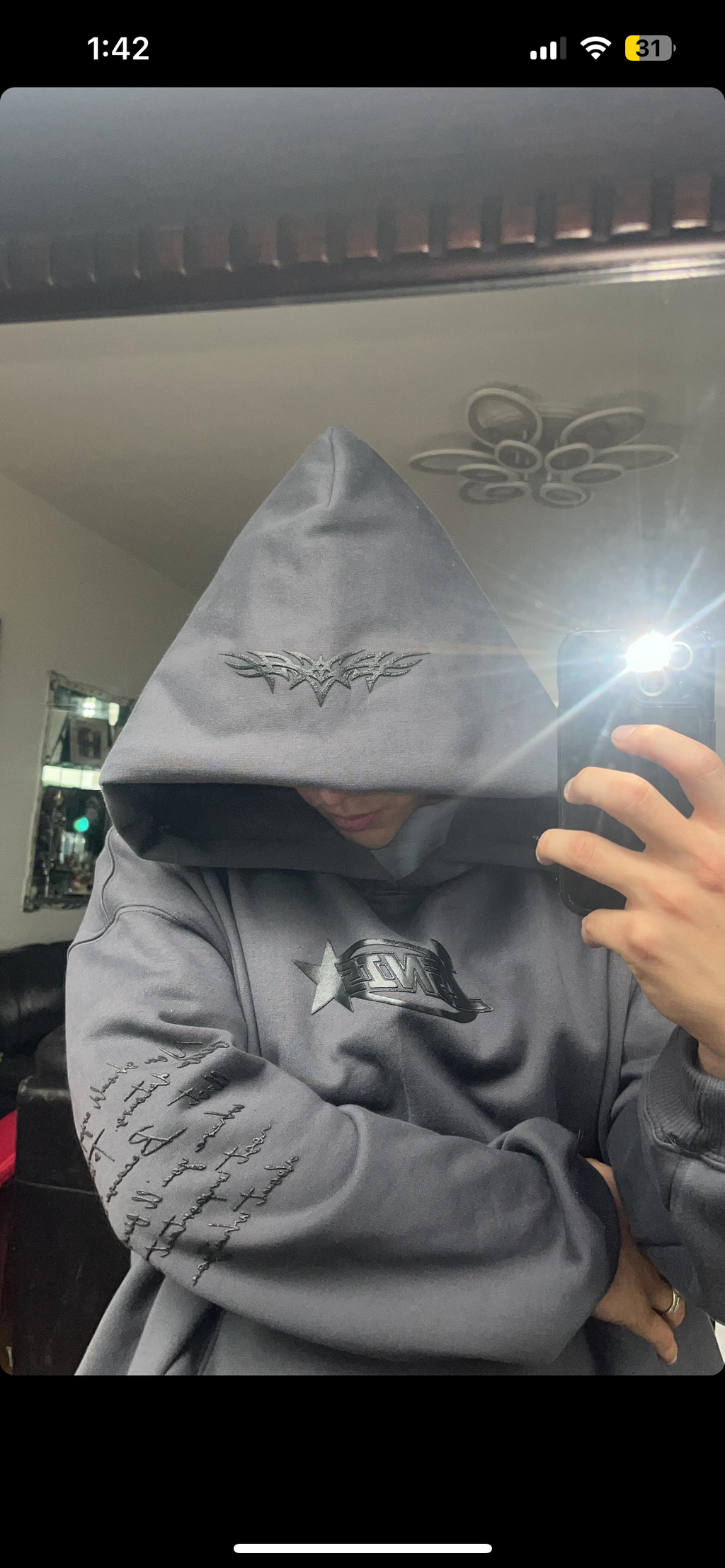Polera GEL Boxy Hoodie