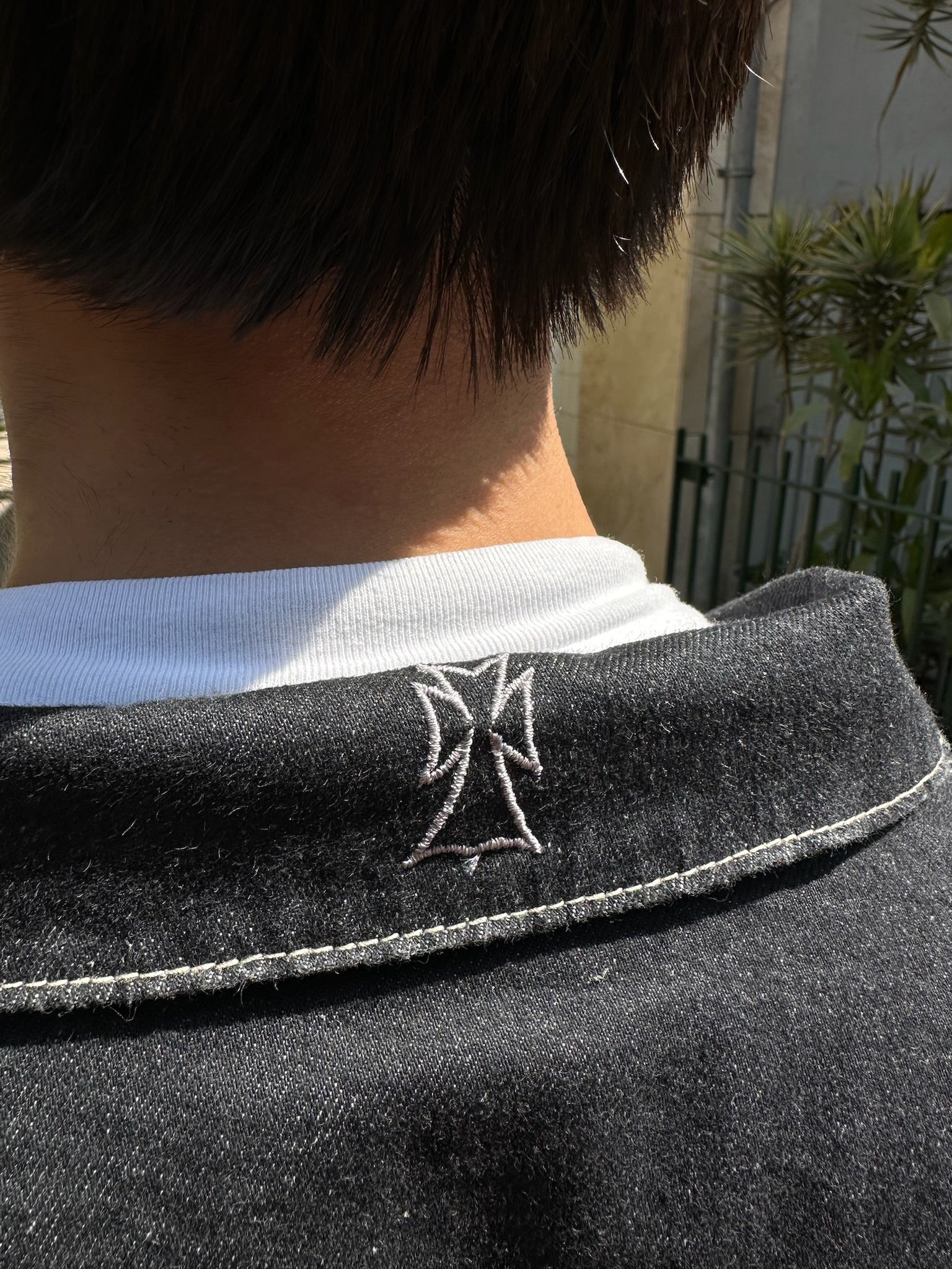 Raw Crossed Jacket