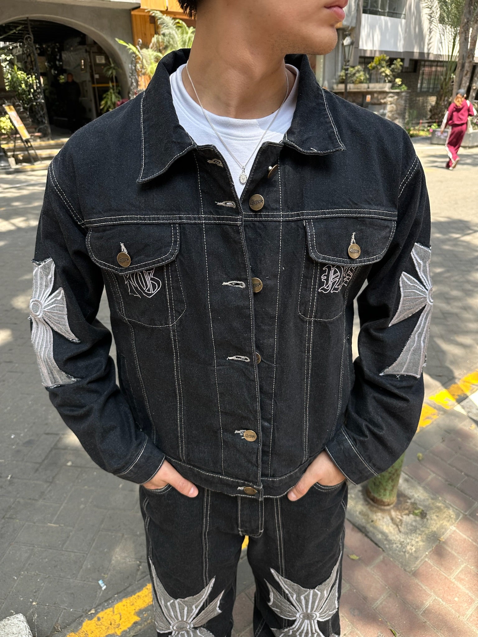Raw Crossed Jacket