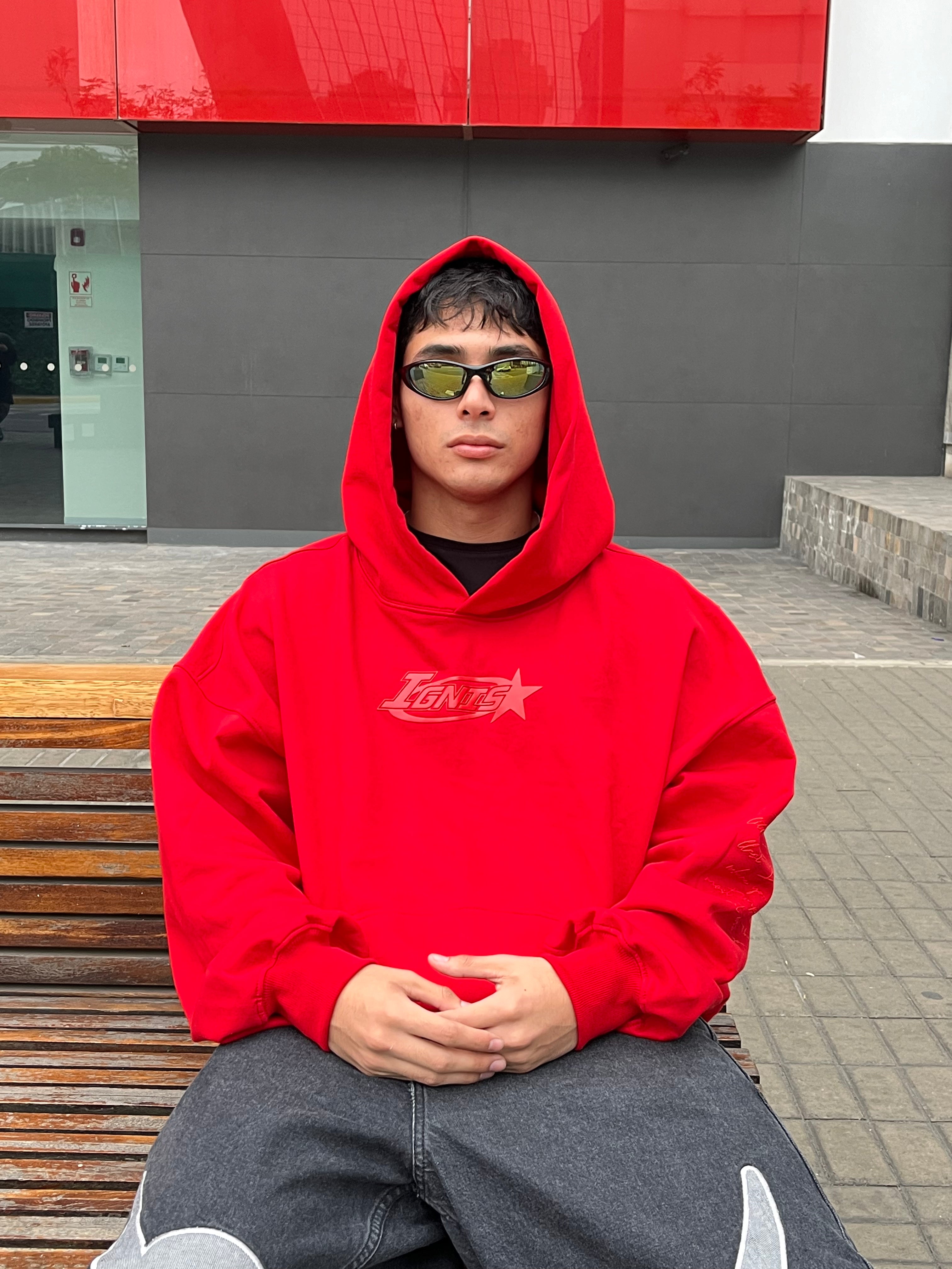 Polera GEL Boxy Hoodie